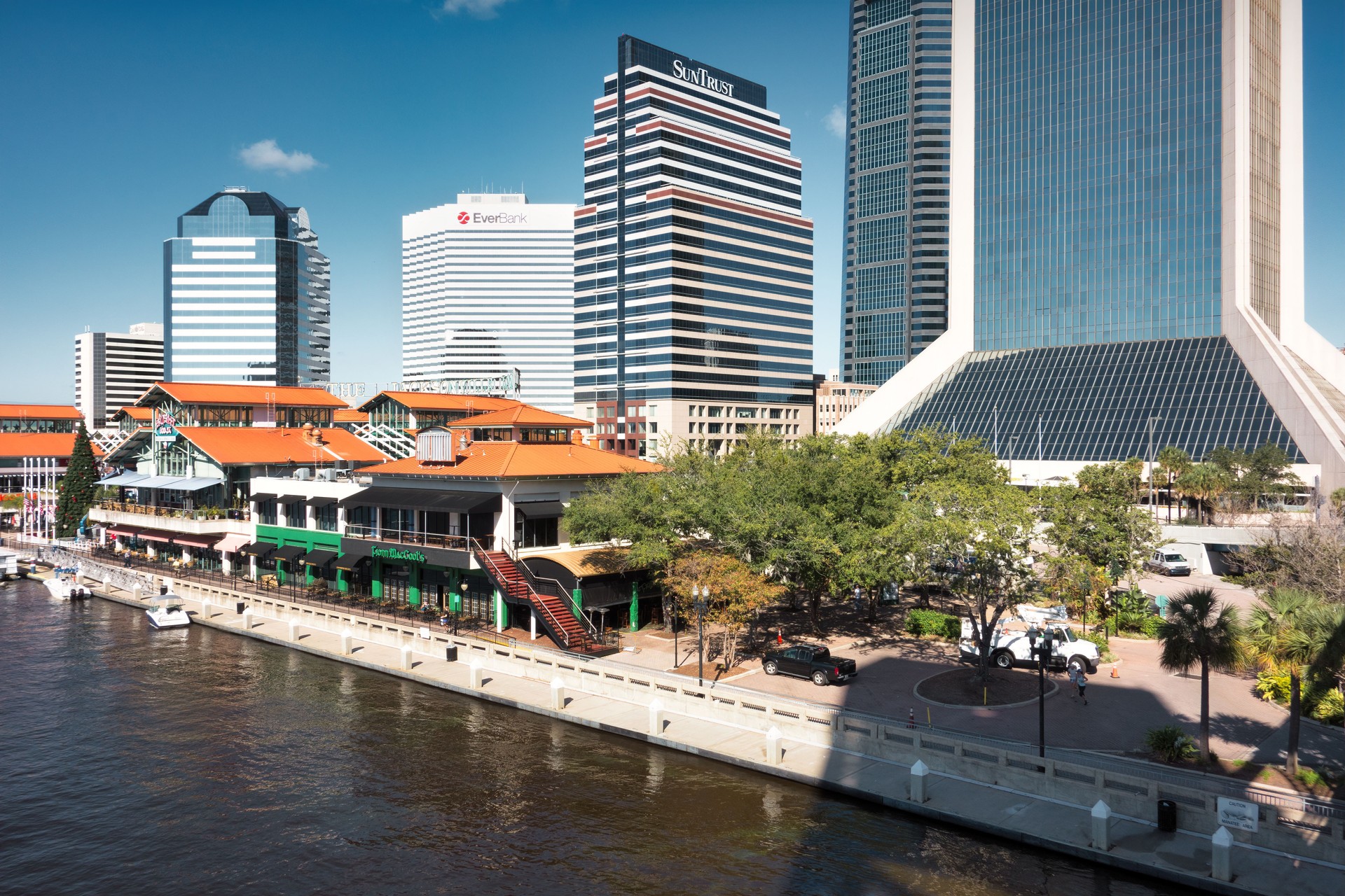 Jacksonville Florida USA Downtown Waterfront